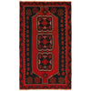 Tribal Baloch Rug 3' 8" x 6' 2" (ft) - No. W27410