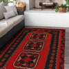 Tribal Baloch Rug 3' 8" x 6' 2" (ft) - No. W27410