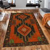 Brown Color Baluchi Rug 3' 10" x 6' 4" (ft) - No. W27412