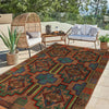 Traditional Baloch Rug 4' 2" x 6' 3" (ft) - No. W27440a