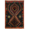 Handmade Baluchi Rug 4' 1" x 5' 11" (ft) - No. W27442