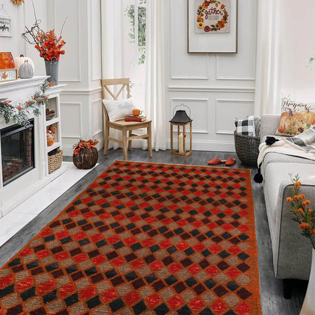 Tribal Baloch Rug 3' 9" x 6' 2" (ft) - No. W27451