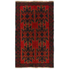 Hand Knotted Baluchi Rug 3' 7" x 6' 2" (ft) - No. W27459