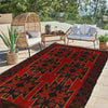 Hand Knotted Baluchi Rug 3' 7" x 6' 2" (ft) - No. W27459