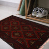 Red Color Doormat 1' 4" x 2' 1" (ft) - No. W27485