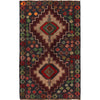 Hand Knotted Baluchi Carpet 3' 10" x 6' 4" (ft) - No. W28016