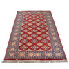 Jaldar Red Hand Knotted Rug 4' 2" x 5' 12" (ft) - No. W29525