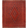 Red Color Mashwani Rug 5' 3" x 6' 2" (ft) - No. W29660