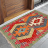 Handmade Vegetable Kilim 1' 7" x 2' 2" (ft) - No. W29845