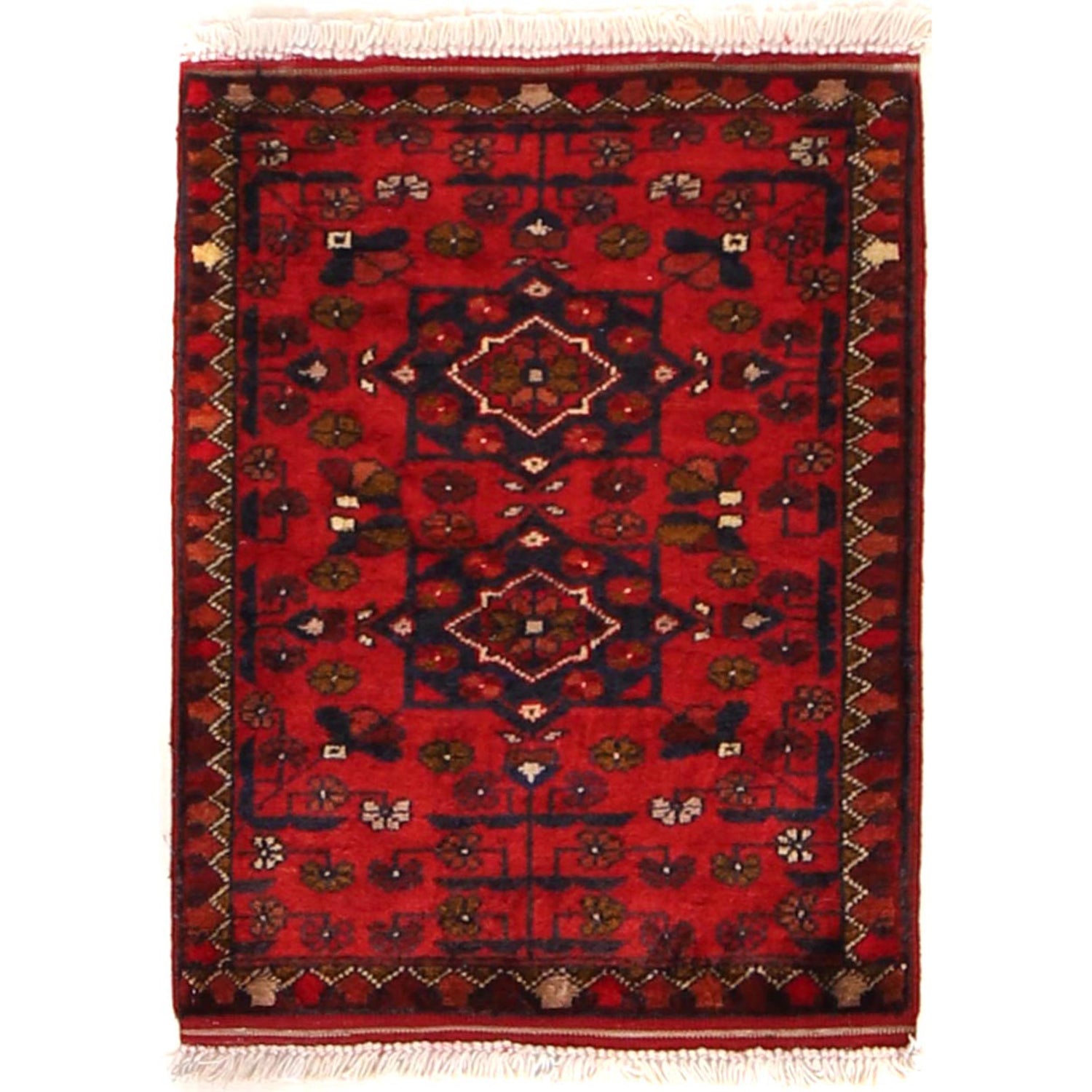 Handmade Mat 1' 5" x 1' 11" (ft) - No. W30397