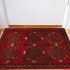 Handmade Floor Mat 1' 4" x 2' 0" (ft) - No. W30400