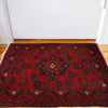 Red Color Doormat 1' 6" x 2' 0" (ft) - No. W30435