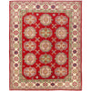 Hand Knotted Kazak Rug 5' 1 x 6' 8 (ft) - No. W30842
