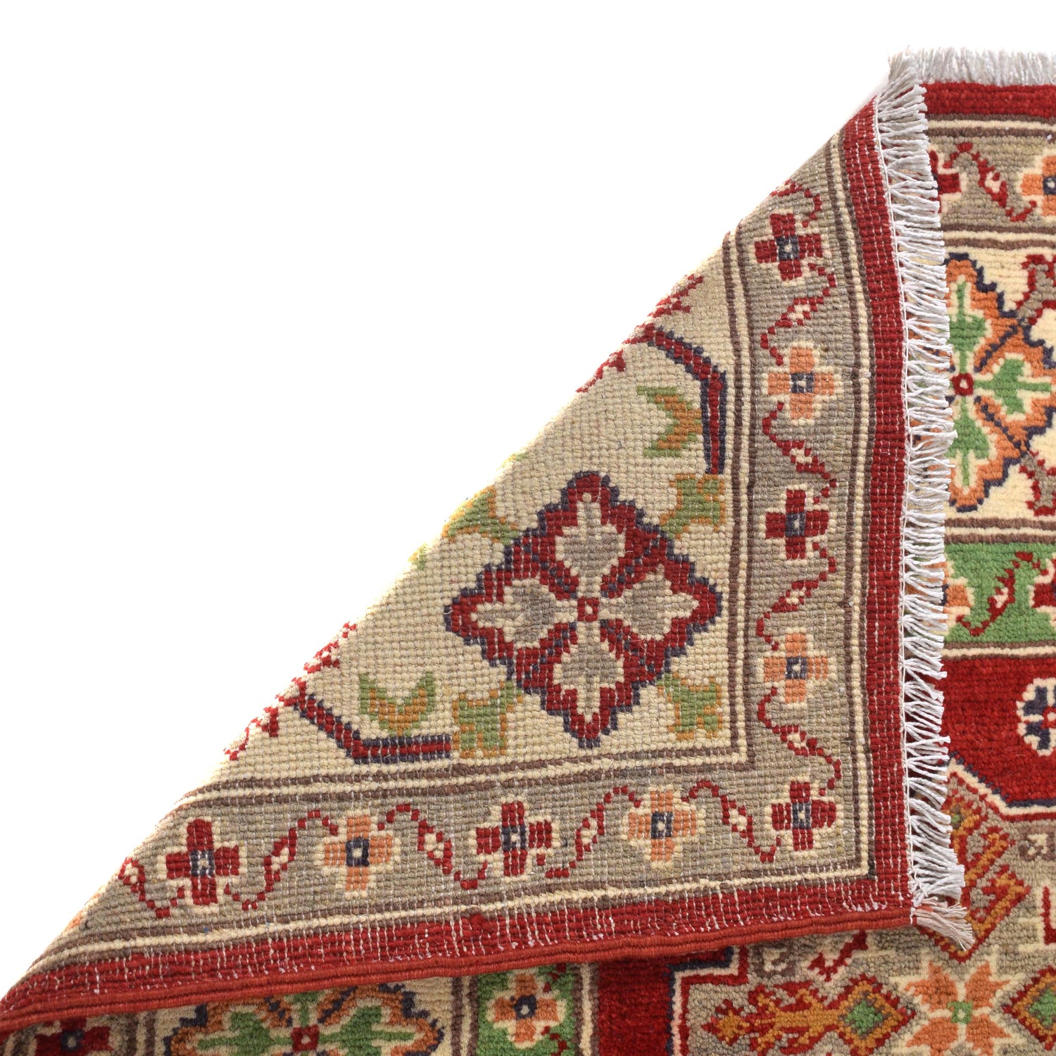 Hand Knotted Kazak Rug 5' 1 x 6' 8 (ft) - No. W30842