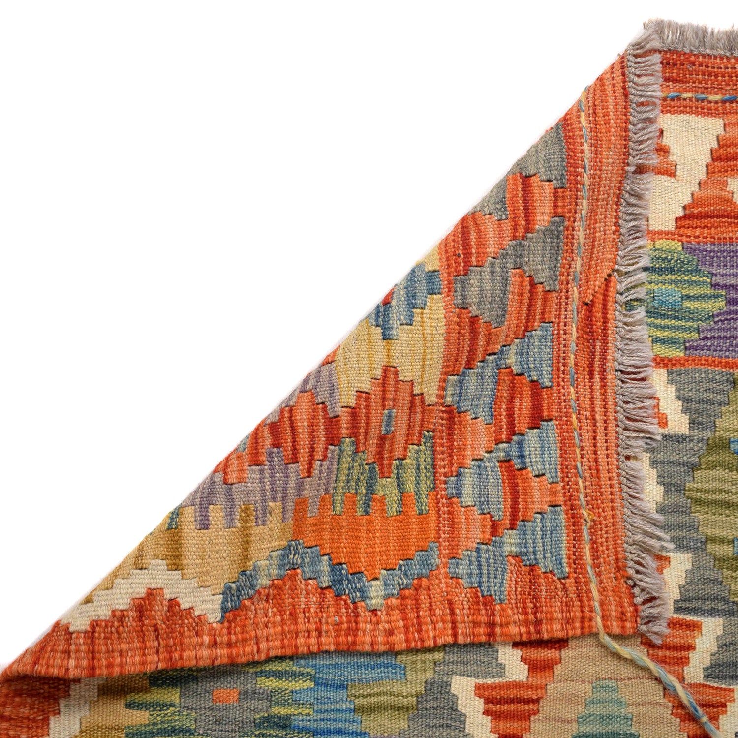 Vegetable Kelim Runner 2' 9" x 9' 7" (ft) - No. W30865