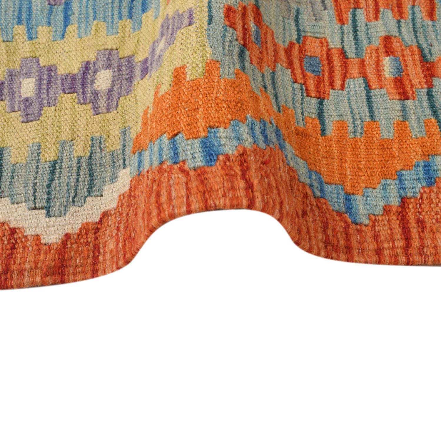 Vegetable Kelim Runner 2' 9" x 9' 7" (ft) - No. W30865