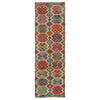 Vegetable Kelim Runner 2' 10" x 9' 4" (ft) - No. W31152