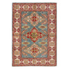 Oriental Kazak Rug 3' 11" x 5' 7" (ft) - No. W34028