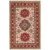 Hand Knotted Kazak Rug 6' 5" x 10' 4" (ft) - No. W34029
