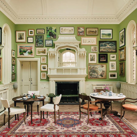 Hand Knotted Kazak Rug 6' 5" x 10' 4" (ft) - No. W34029