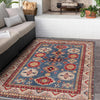 Hand Knotted Kazak Rug 5' 5" x 7' 2" (ft) - No. W34035