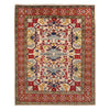 Oriental Kazak Rug 4' 11" x 6' 4" (ft) - No. W34058