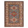 Hand Knotted Kazak Rug 4' 11" x 6' 8" (ft) - No. W34061