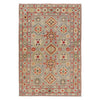 Oriental Kazak Rug 4' 1" x 6' 2" (ft) - No. W34064