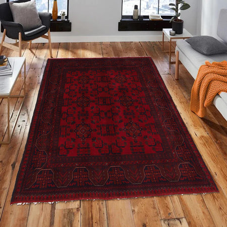 Handmade Khal Mohammadi Rug 4' 11" x 6' 4" (ft) - No. W34089