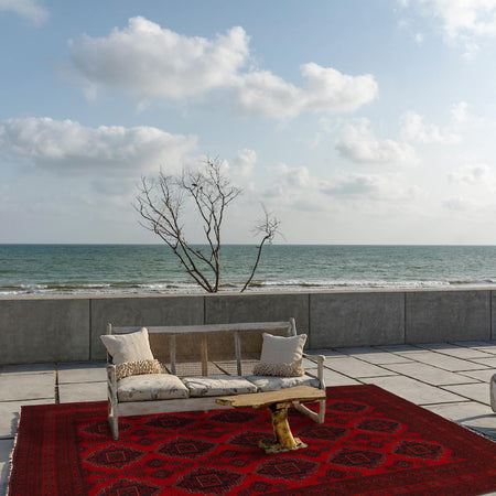 Handmade Khal Mohammadi Rug 8' 4" x 11' 8" (ft) - No. W34093