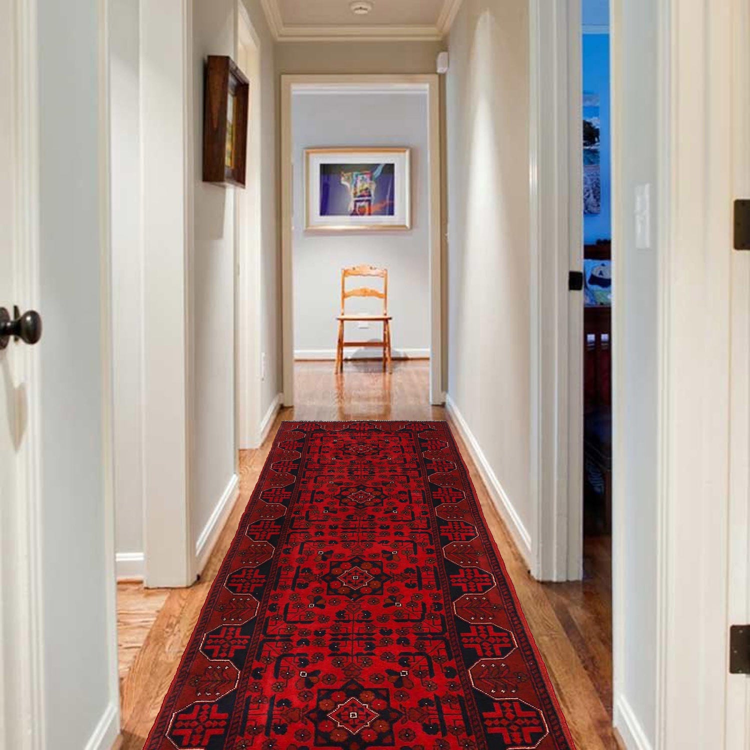 Khal Mohammadi Short Runner 2' 8" x 6' 0" (ft) - No. W34096