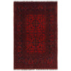 Deep Red Khal Mohammadi Rug 3' 5" x 5' 3" (ft) - No. W34100