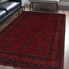 Handmade Khal Mohammadi Rug 4' 2" x 6' 4" (ft) - No. W34102A