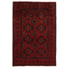 Maroon Khal Mohammadi Rug 3' 3" x 4' 11" (ft) - No. W34109