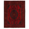 Red Khal Mohammadi Rug 3' 5" x 4' 11" (ft) - No. W34111