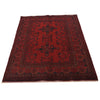 Red Color Khal Mohammadi Rug 3' 5" x 4' 9" (ft) - No. W34187