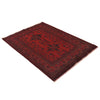 Red Color Khal Mohammadi Rug 3' 5" x 4' 9" (ft) - No. W34187