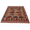 Brown Color War Rug 4' 4" x 6' 2" (ft) - No. W34205