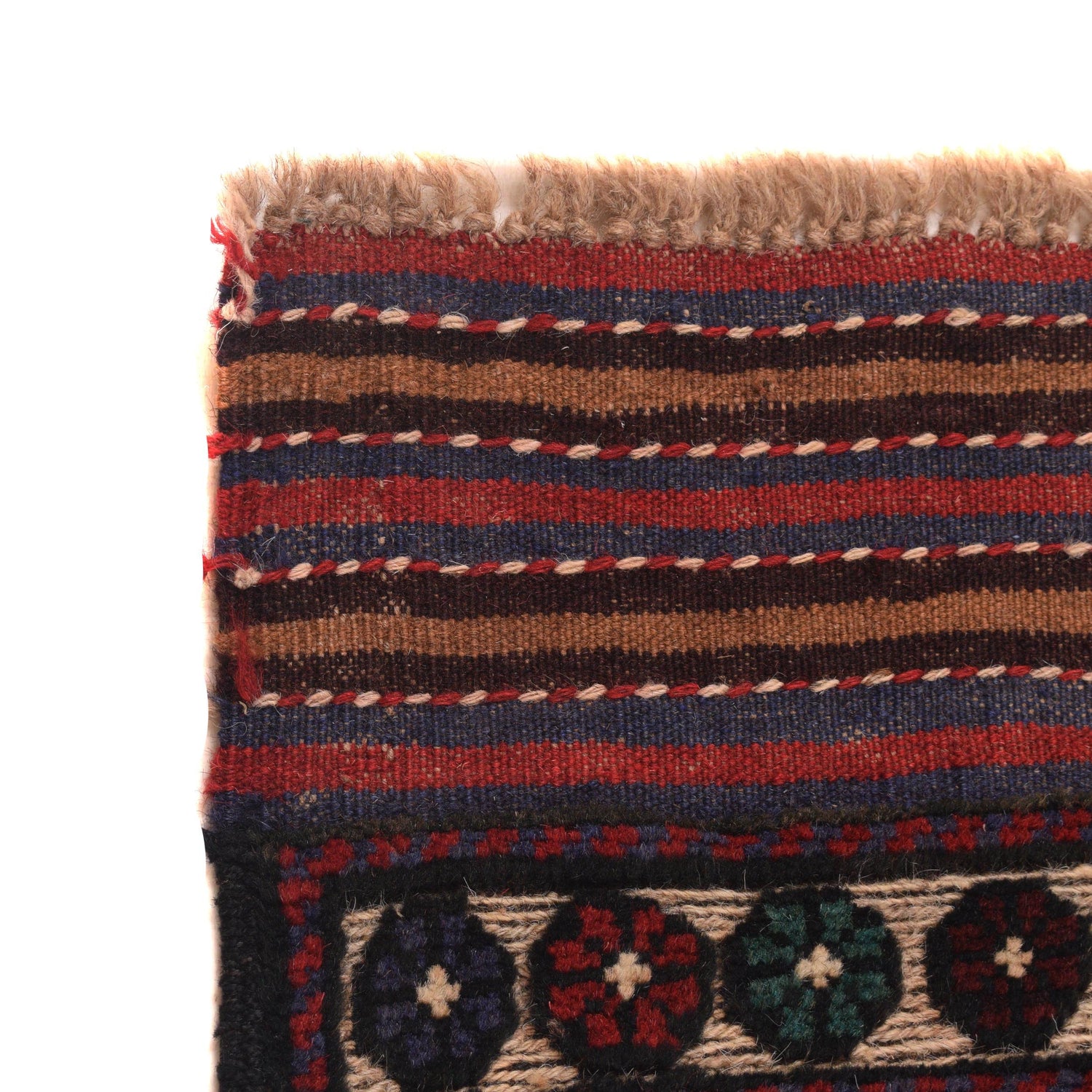 Multi Barjasta Rug 4' 2" x 6' 2" (ft) - No. W34206