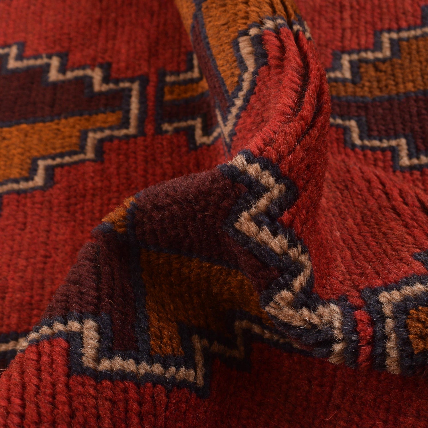 Tribal Baloch Rug 2' 8" x 4' 4" (ft) - No. W34209