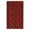 Red Color Baluchi Rug 2' 8"x 4' 8" (ft) - No. W34213