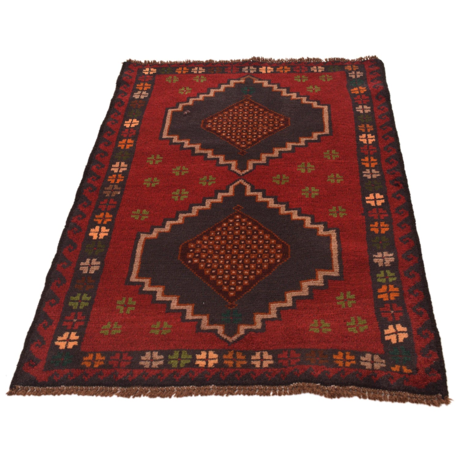 Handmade Baluchi Rug 2' 11"x 4' 8" (ft) - No. W34216