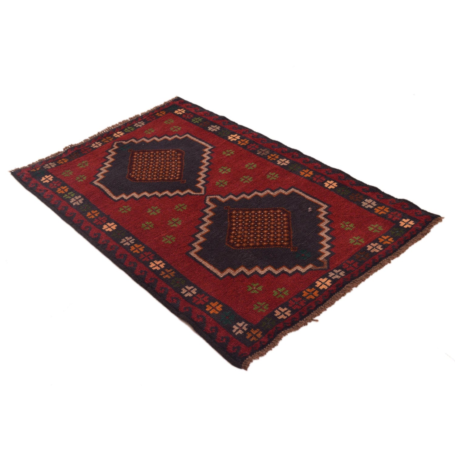 Handmade Baluchi Rug 2' 11"x 4' 8" (ft) - No. W34216