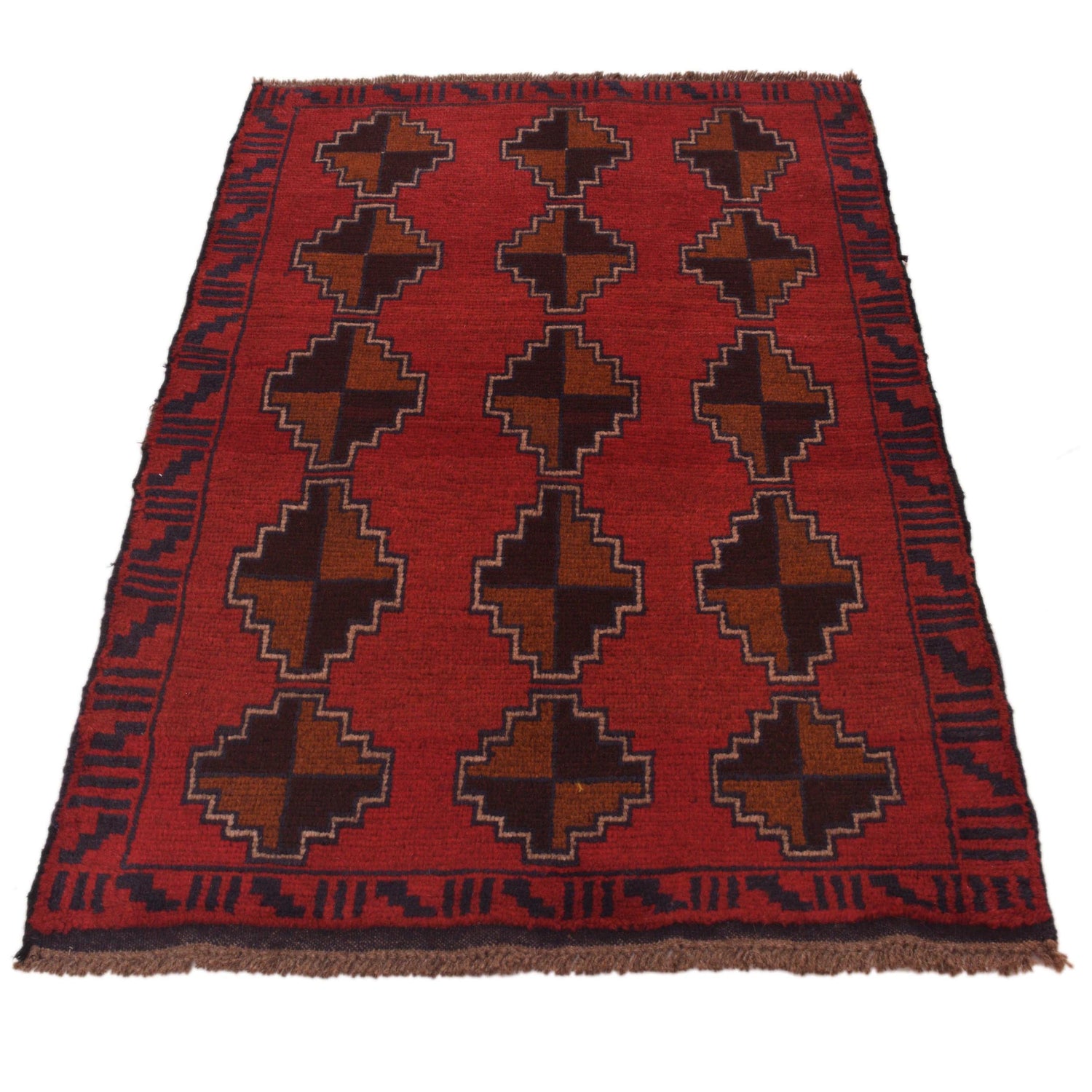Baluch Small Size Rug 2' 10"x 4' 6" (ft) - No. W34220