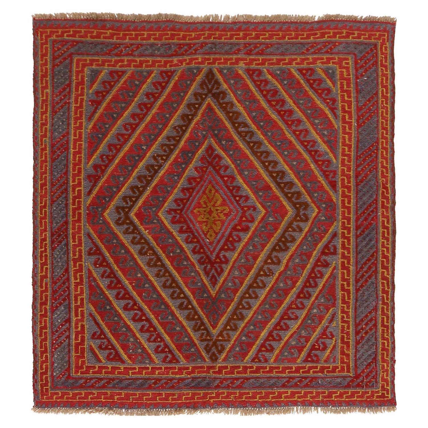 Small Square Rug 3' 11 x 4' 1 (ft) - No. w34224
