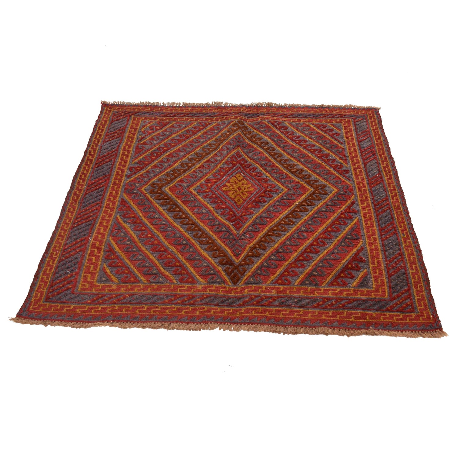 Small Square Rug 3' 11 x 4' 1 (ft) - No. w34224