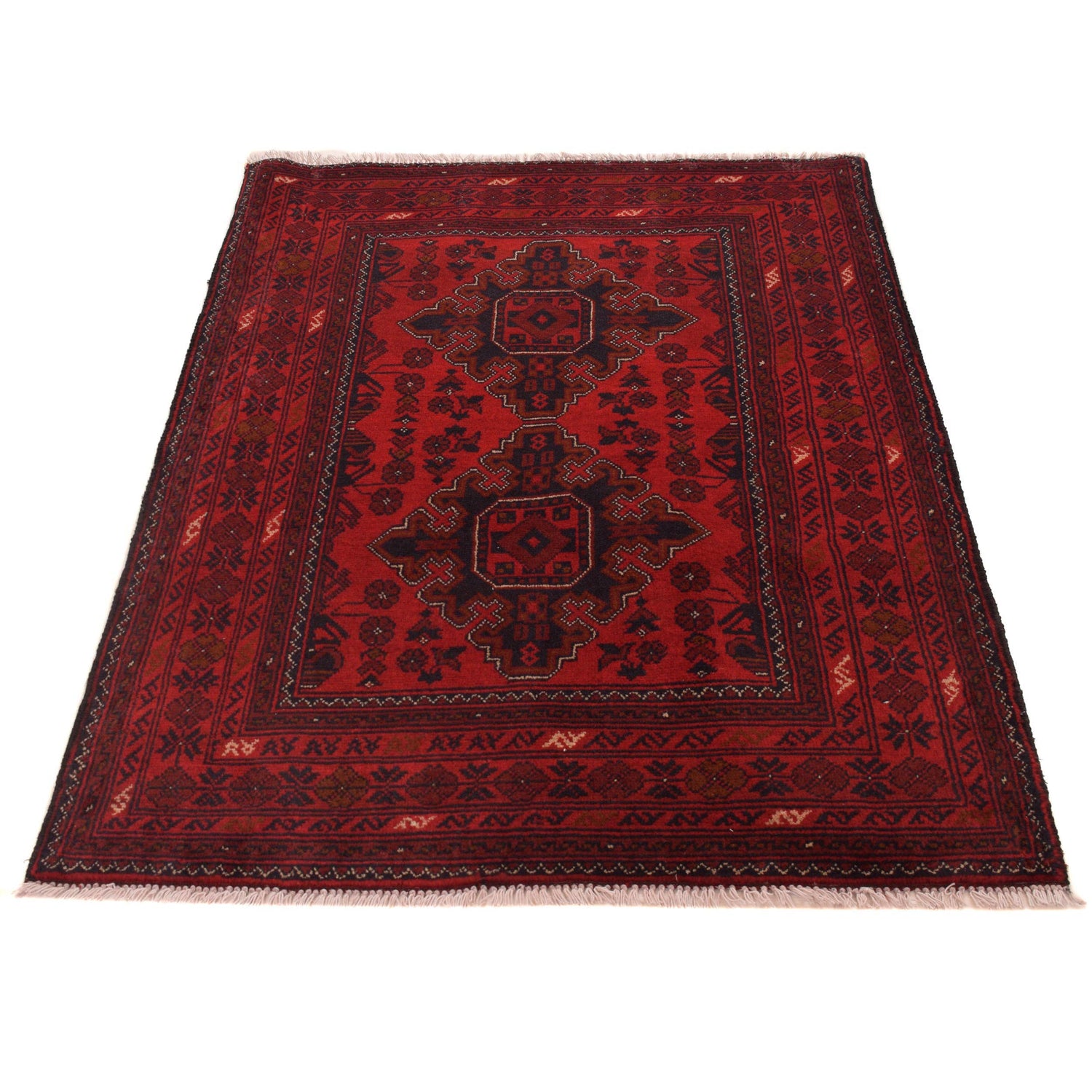 Handmade Khal Mohammadi Rug 3' 3" x 4' 10" (ft) - No. W34228