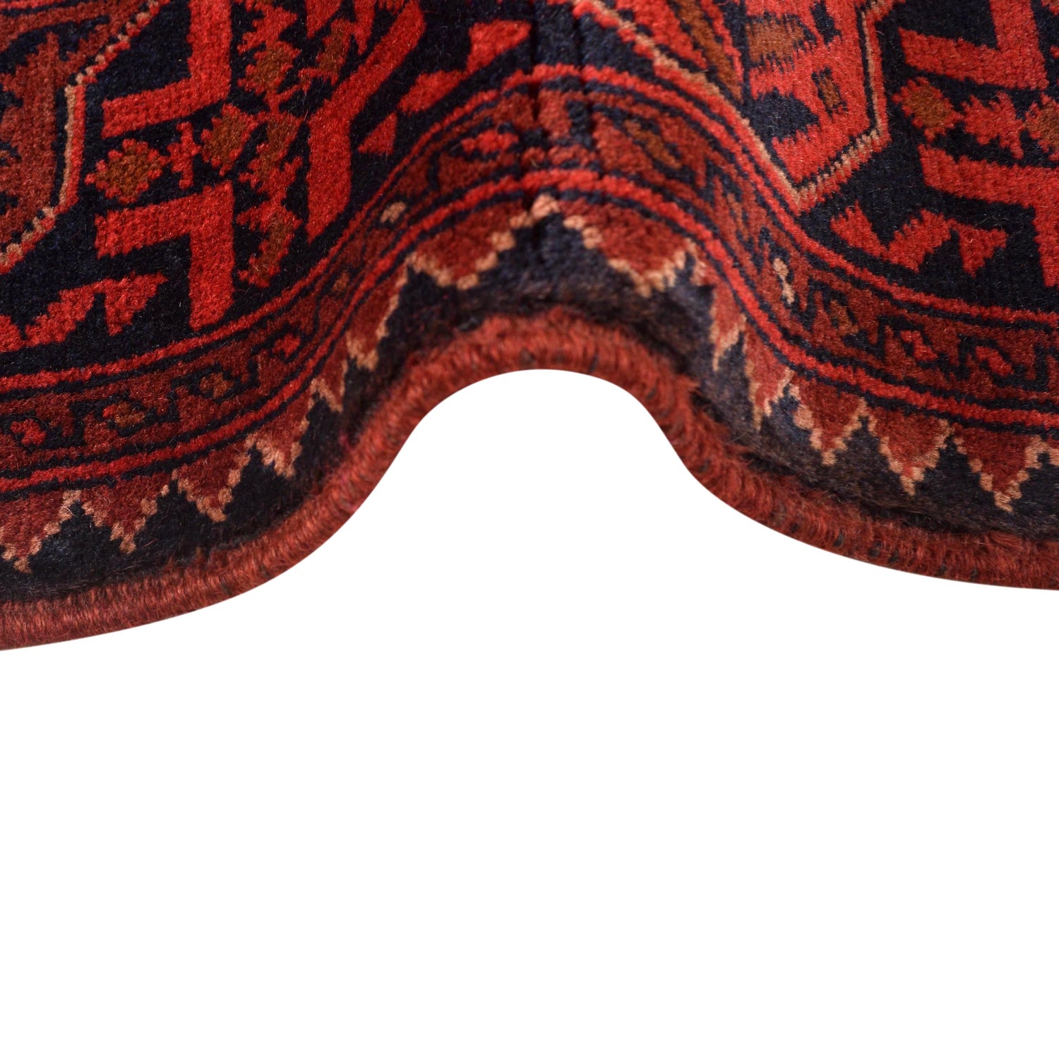 Handmade Khal Mohammadi Runner 2' 8" x 9' 7" (ft) - No. W34230