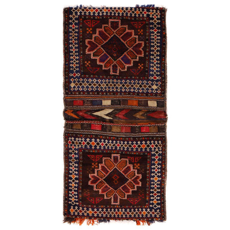 Kilim Saddlebag 2' 1" x 4' 4" (ft) - No. W34402