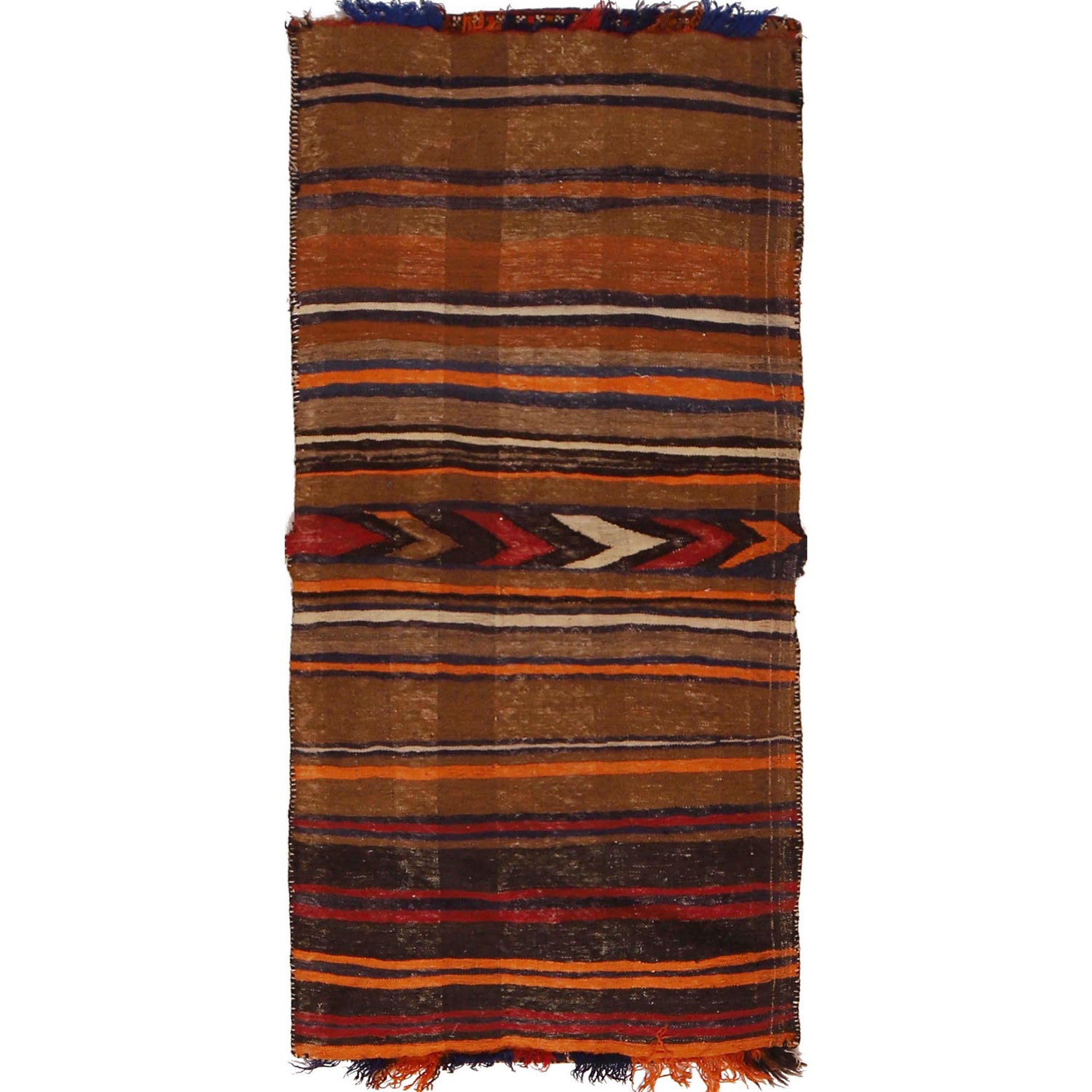 Kilim Saddlebag 2' 1" x 4' 4" (ft) - No. W34402